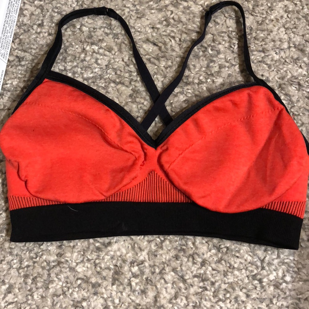 Red & Pink Lululemon Adjustable Sports Bra - 2 pk